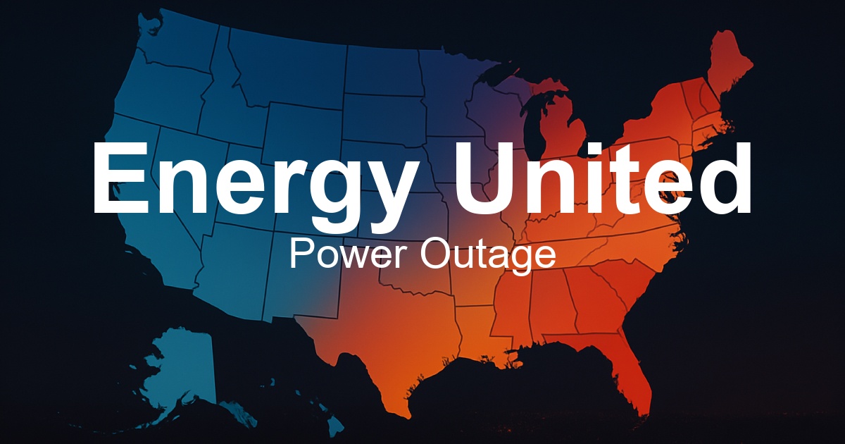 Energy United Power Outages Live Outage Map & Current Status