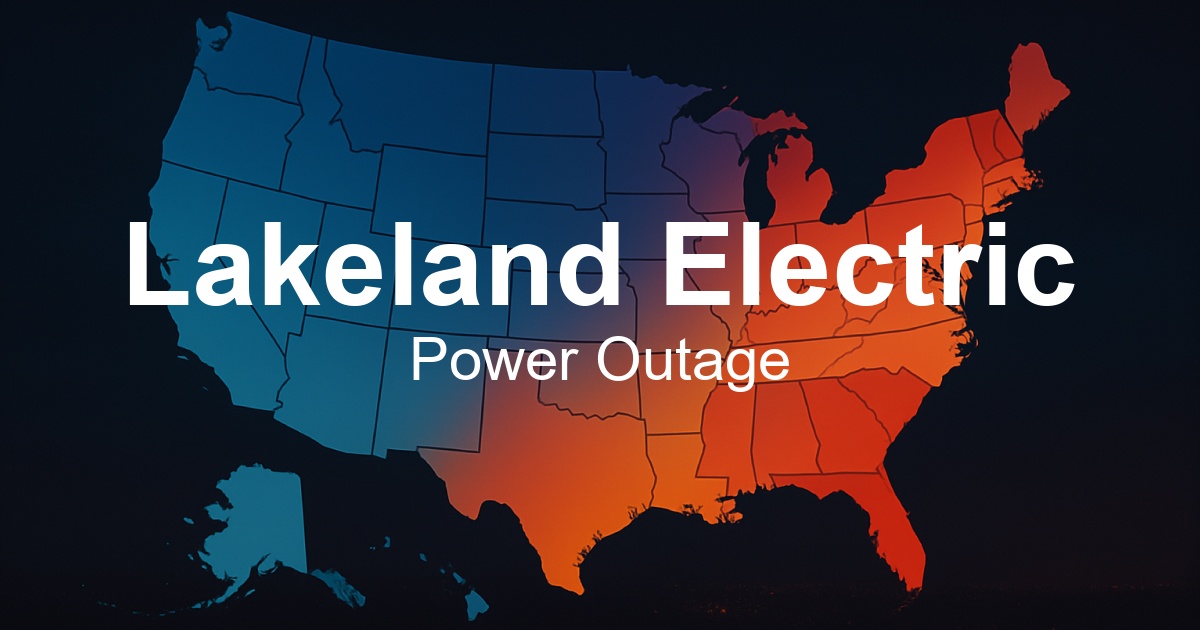 Report Power Outage Lakeland Electric