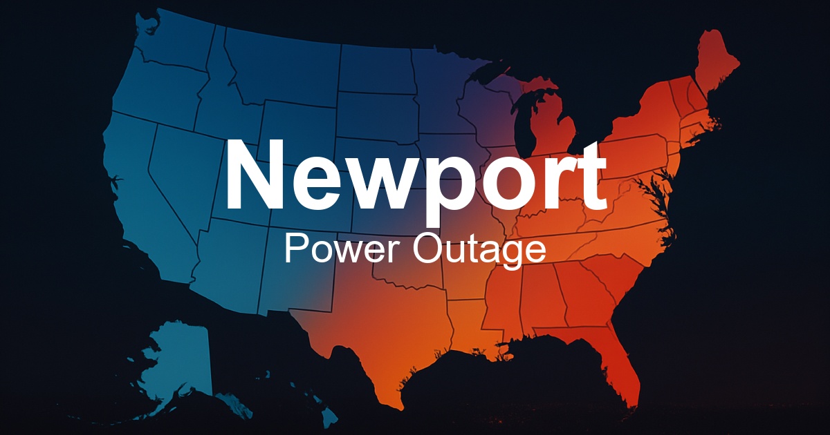 NEWPORT Power Outages Live Outage Map Current Status