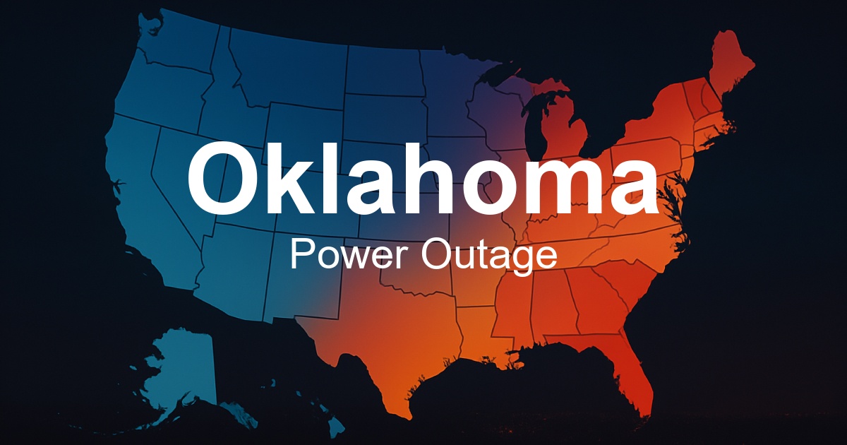 Oklahoma Power Outages - Live Outage Map & Current Status
