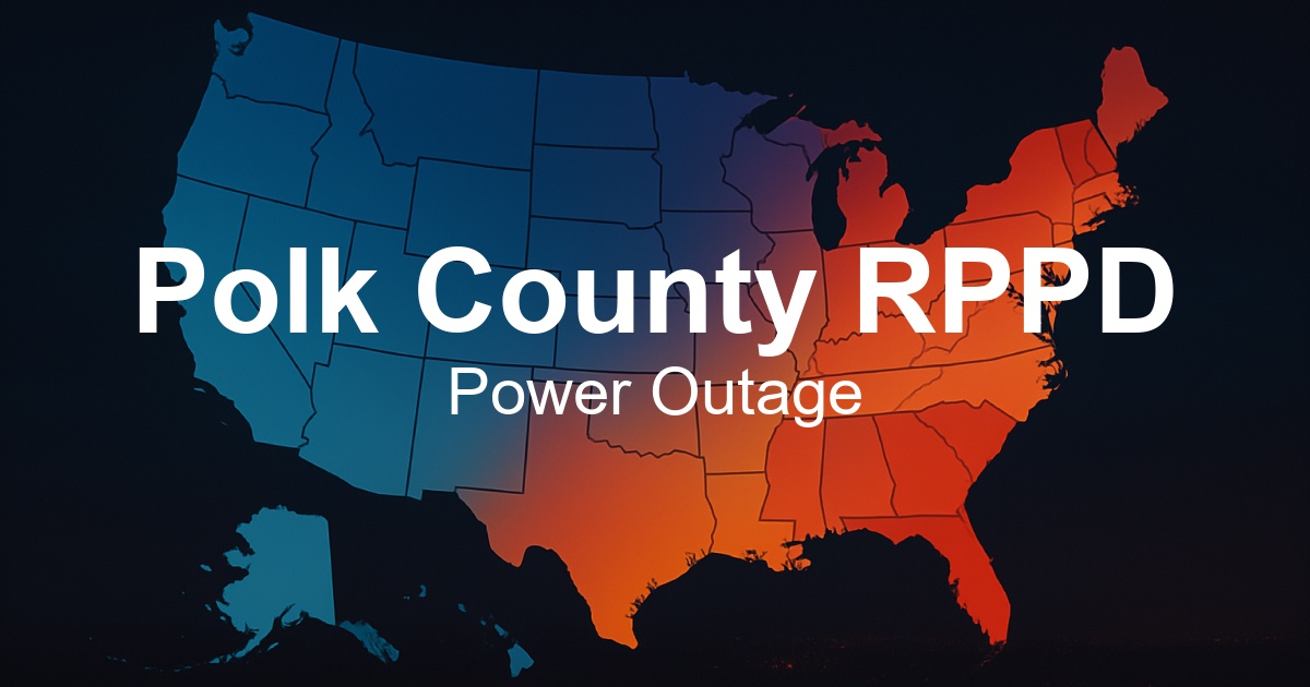 Polk County RPPD Power Outages - Live Outage Map & Current Status