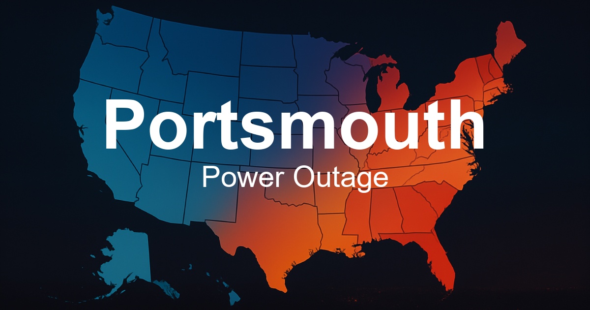 Portsmouth Power Outages - Live Outage Map & Current Status