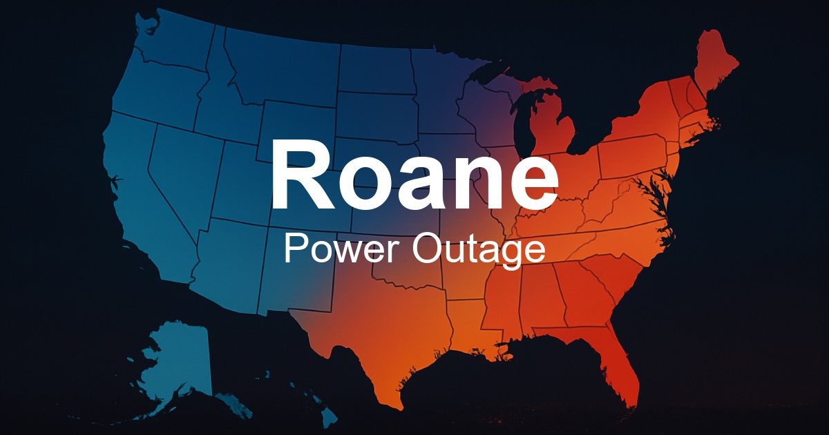 Roane Power Outages - Live Outage Map & Current Status