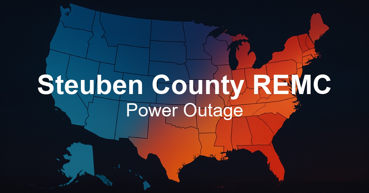 Steuben County Remc Power Outages Live Outage Map Current Status