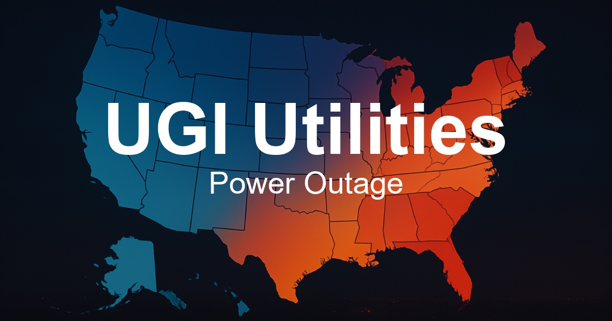 UGI Utilities Power Outages - Live Outage Map & Current Status