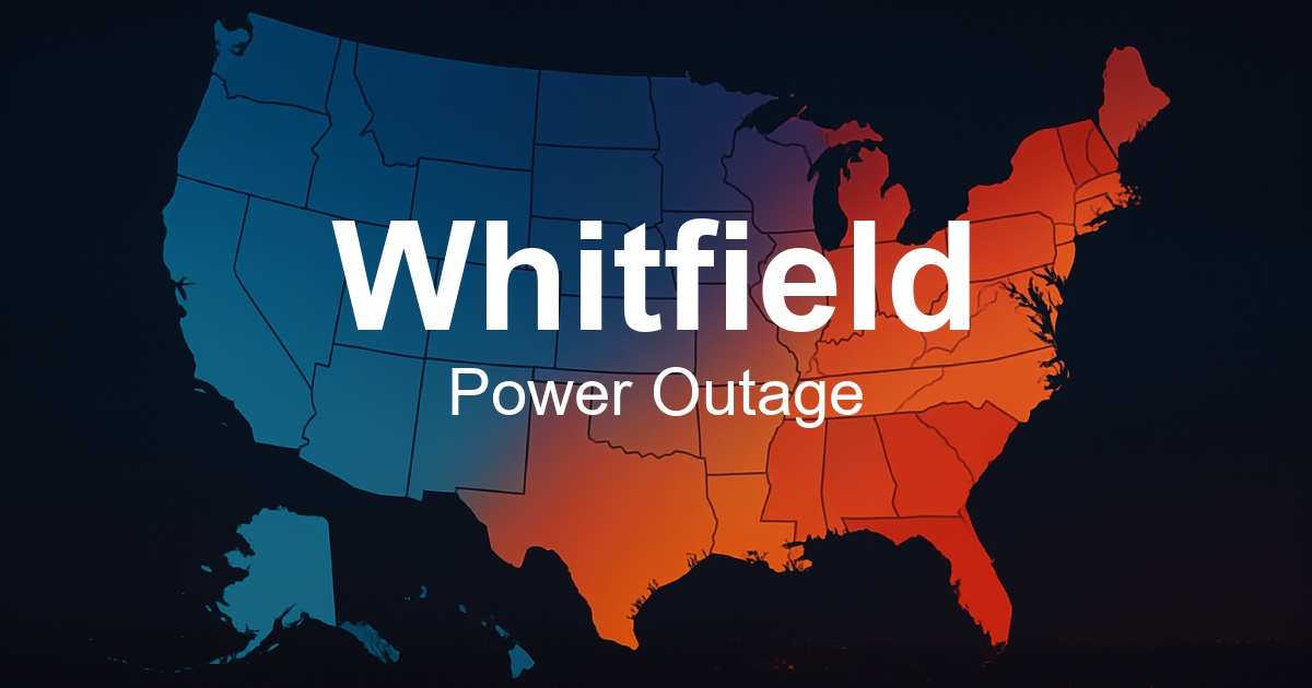 Whitfield Power Outages - Live Outage Map & Current Status